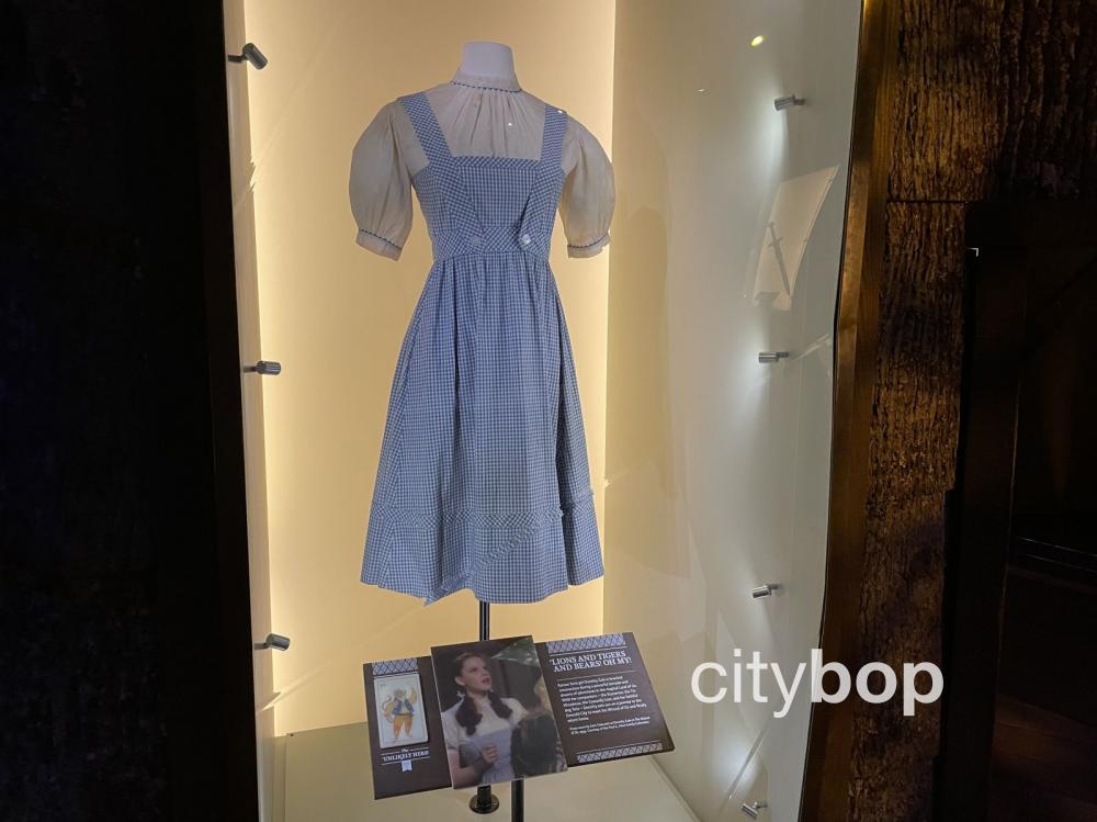 Wizard of Oz dorothy costume, from Museum of Pop Culture in Seattle.