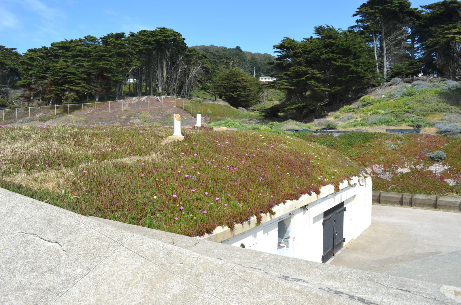 Battery Chamberlin at Fort Baker