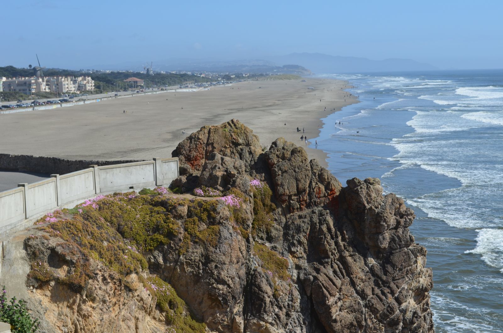 Ocean Beach from Cliff House San Francisco