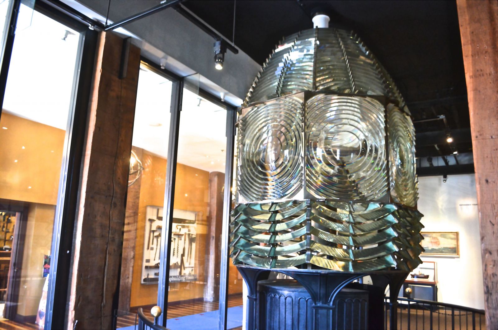 Farallon Island lighthouse lens