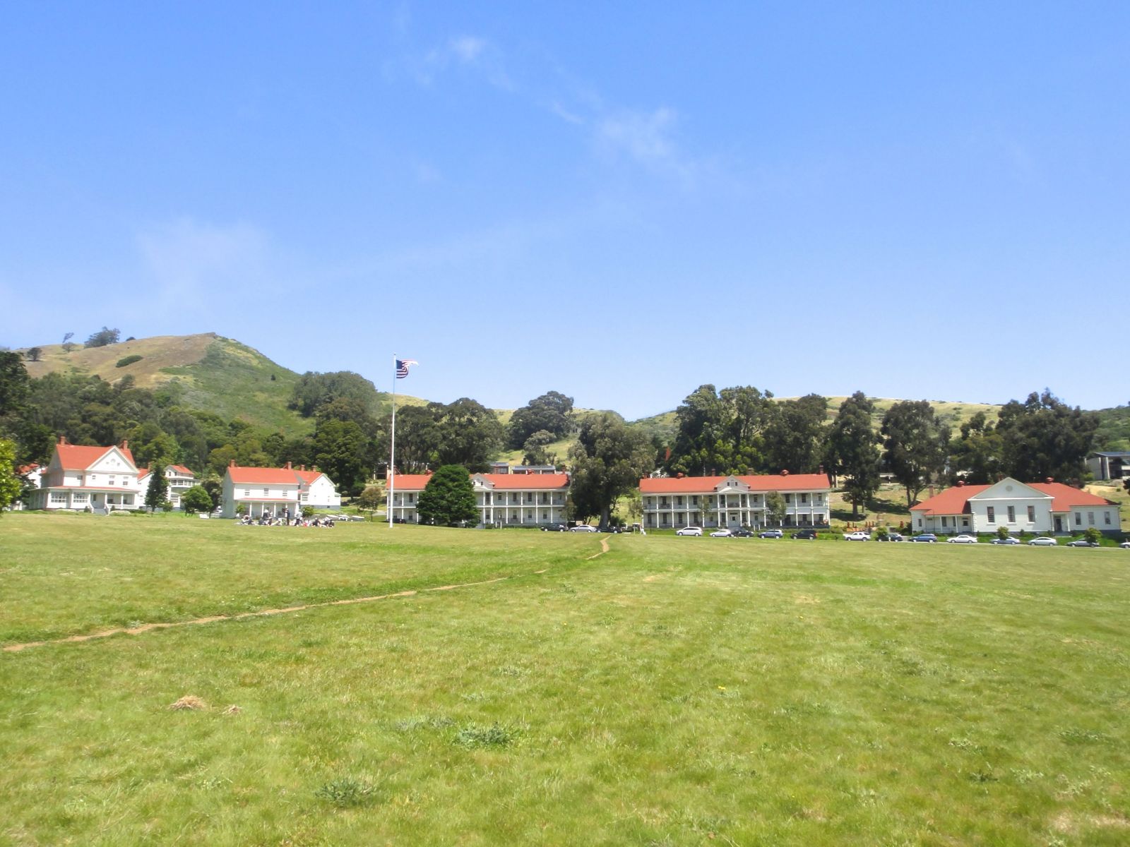 Fort Baker army barracks