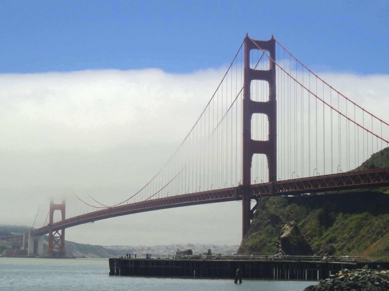 Fort Baker Pier. Fort Baker Pier.