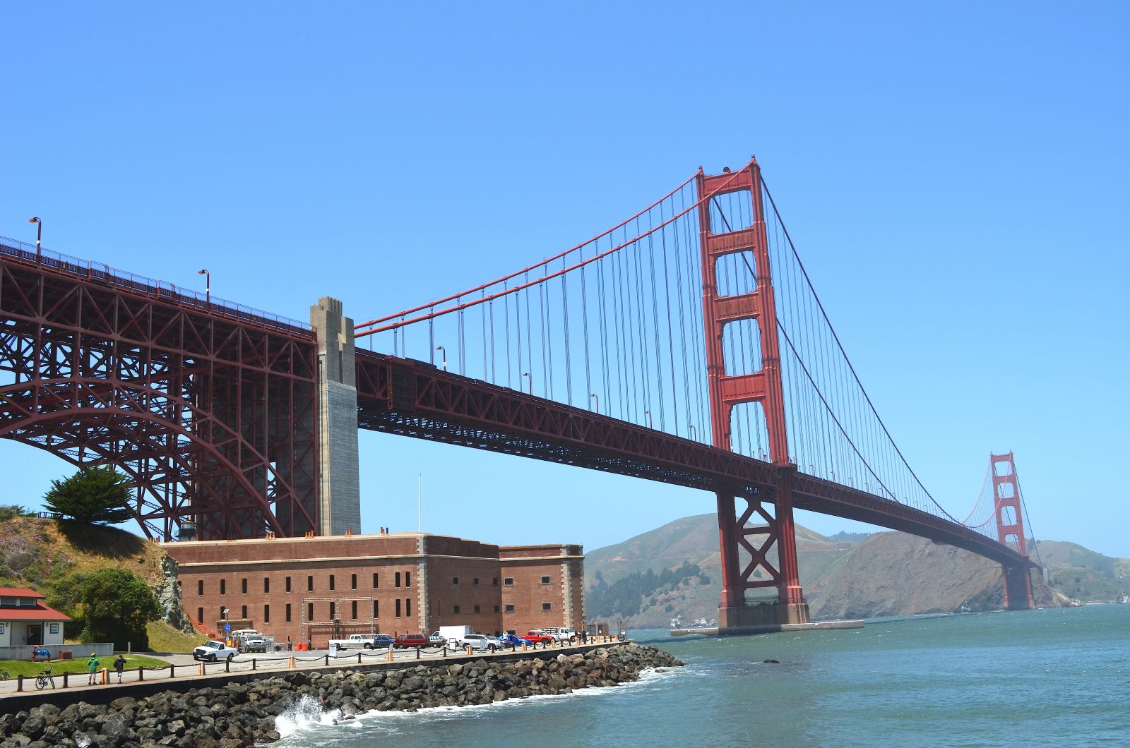 For Point near Crissy Field Fort Point near Crissy Field