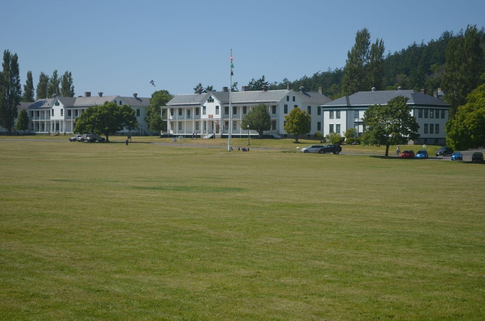 Army barracks at Fort Worden.