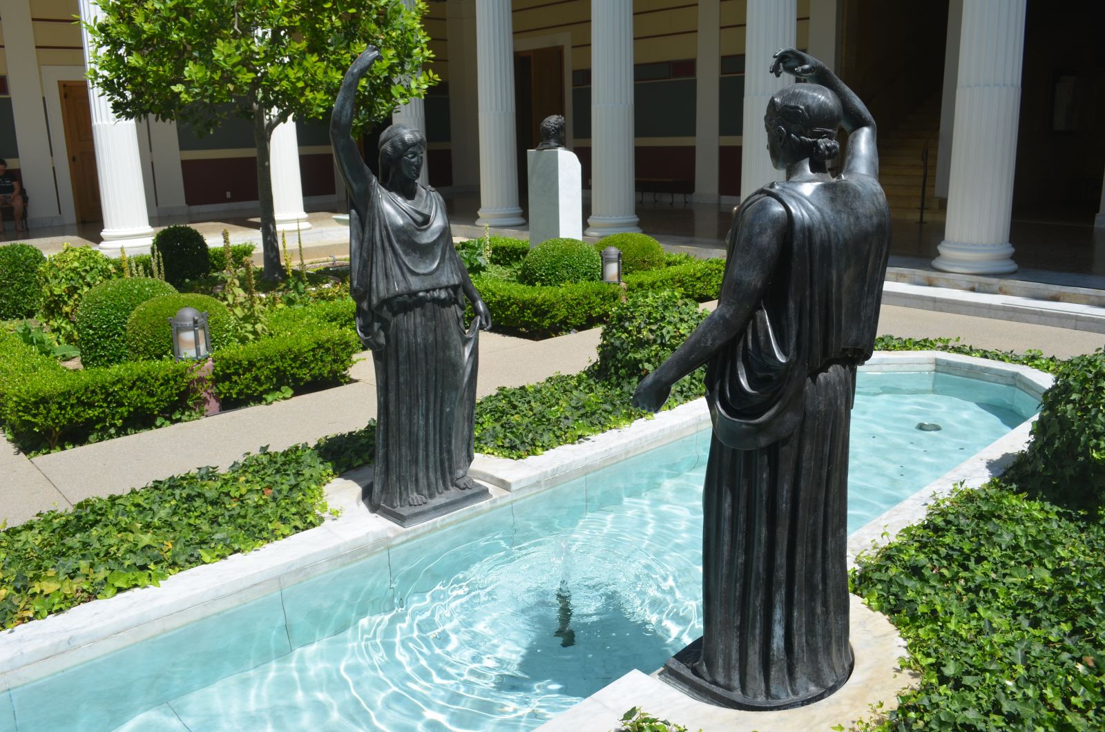 Getty Villa pool