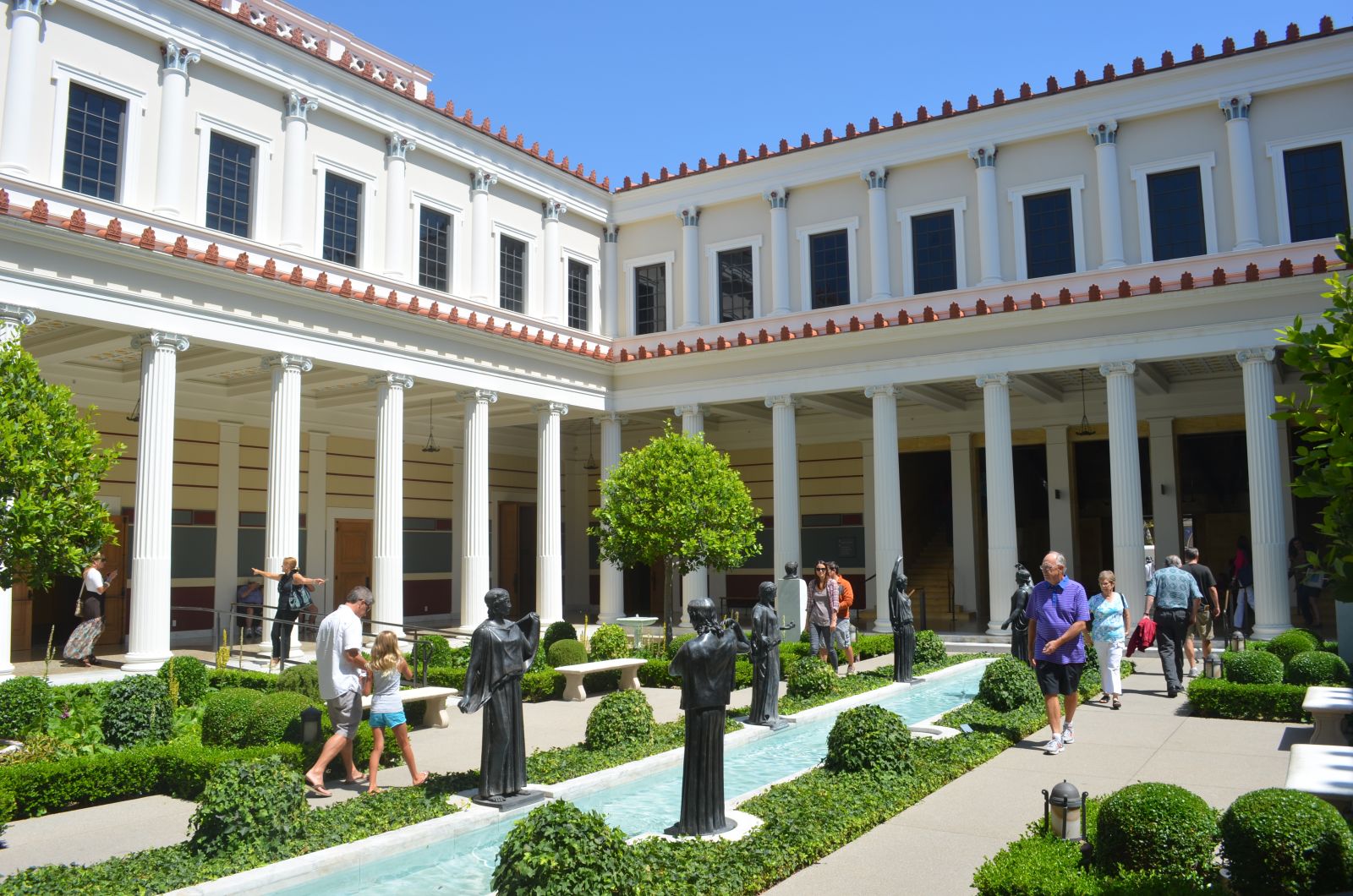 Getty Villa Garden