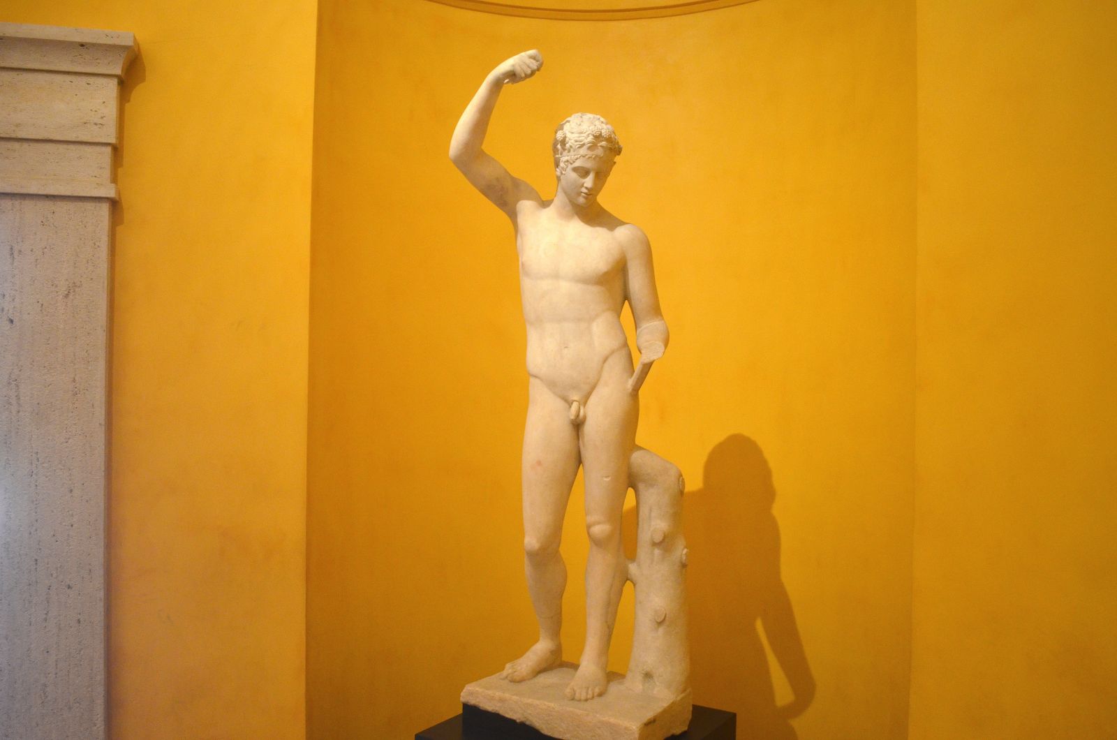 Getty Villa: Satyr Pouring Wine Getty Villa: Satyr Pouring Wine