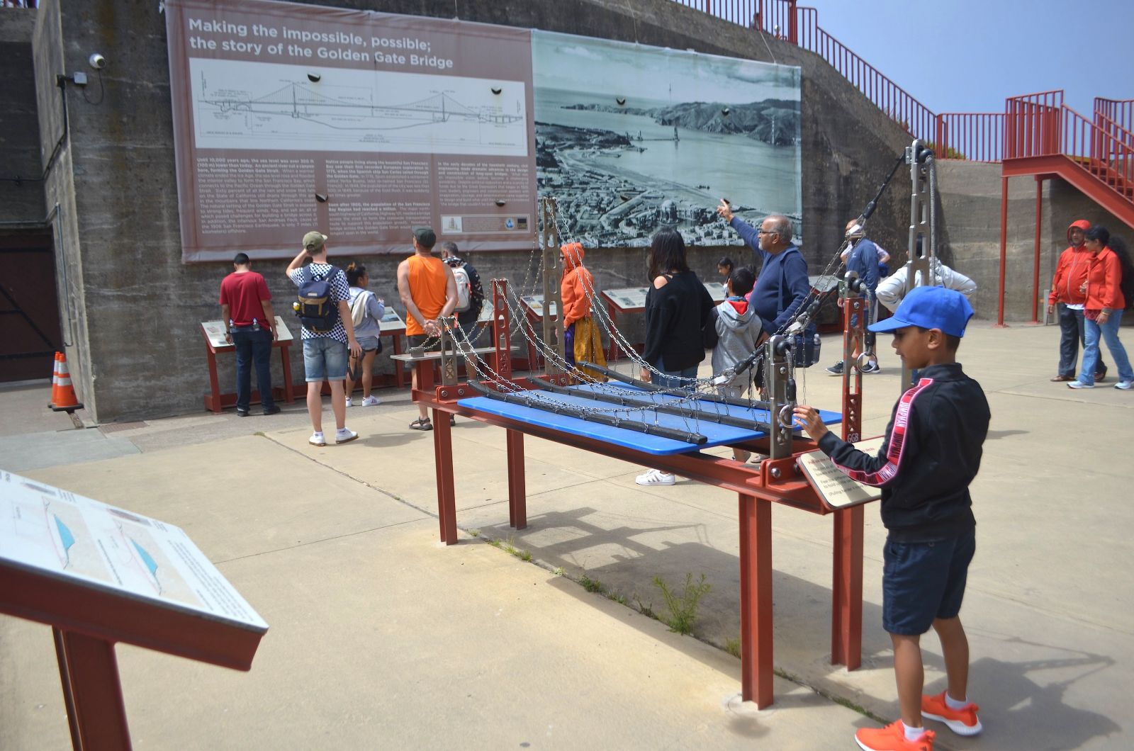 12 foot Span Model of Golden Gate Bridge