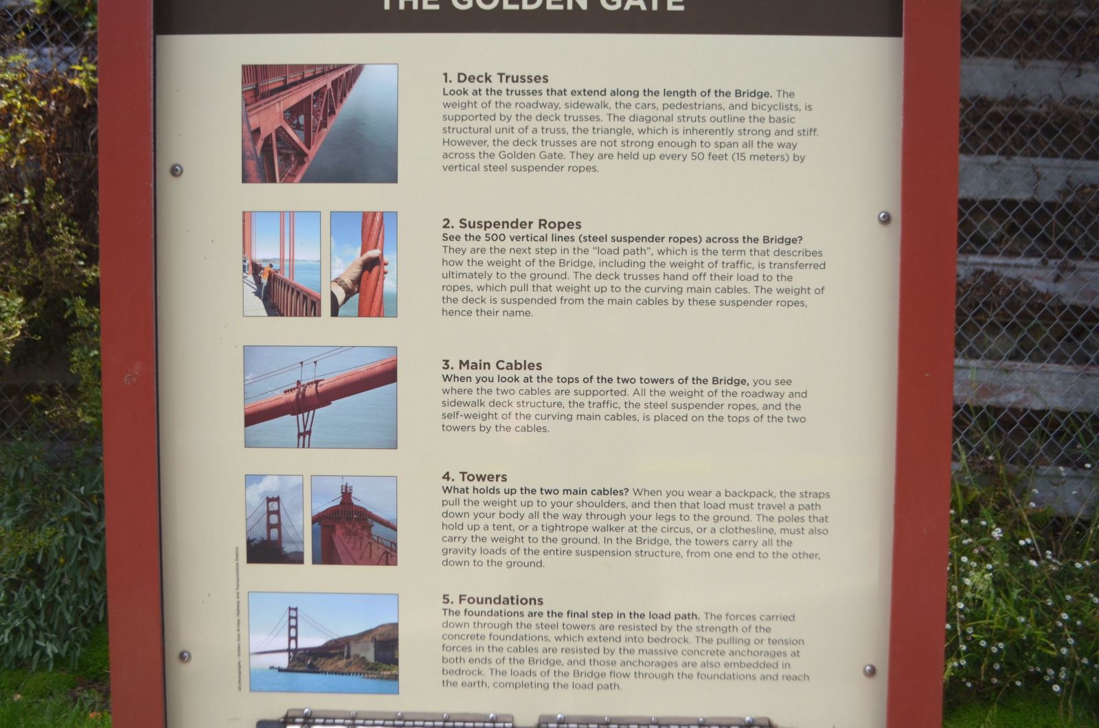 Golden Gate Bridge construction