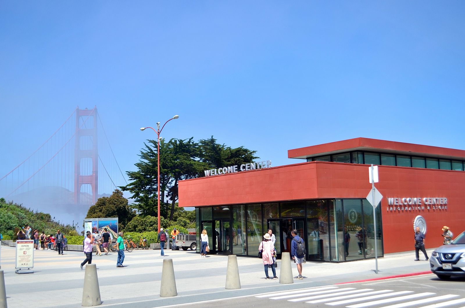 Golden Gate Bridge Visitor Center. Golden Gate Bridge Visitor Center.