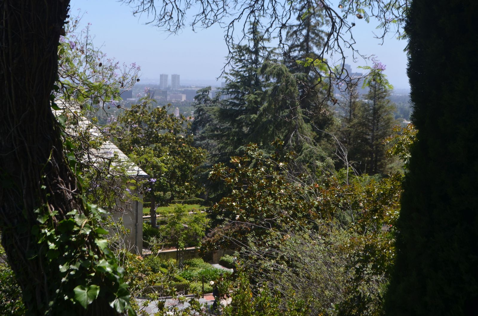 Greystone Mansion: Upper Gardens.