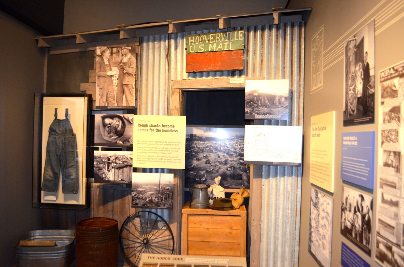 MOHAI: Seattle Hooverville. MOHAI: Seattle Hooverville.