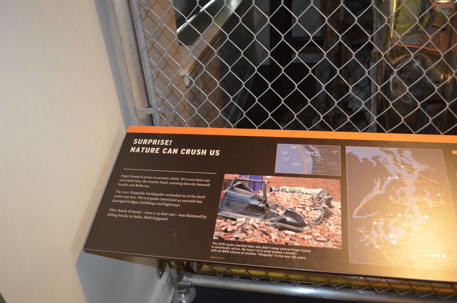 MOHAI: Seattle Fault Line. MOHAI: Seattle Fault Line.
