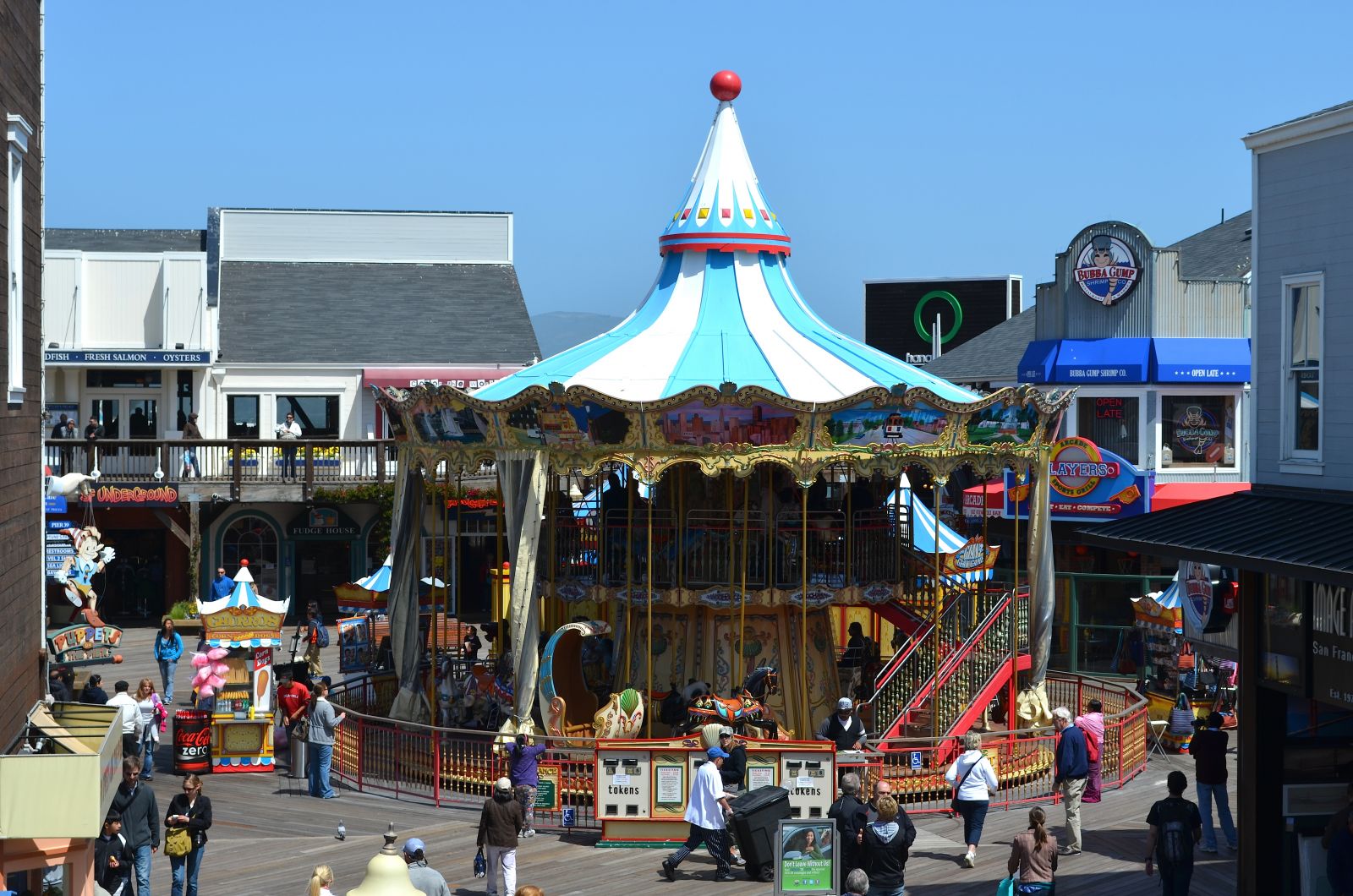 Pier 39 carousel