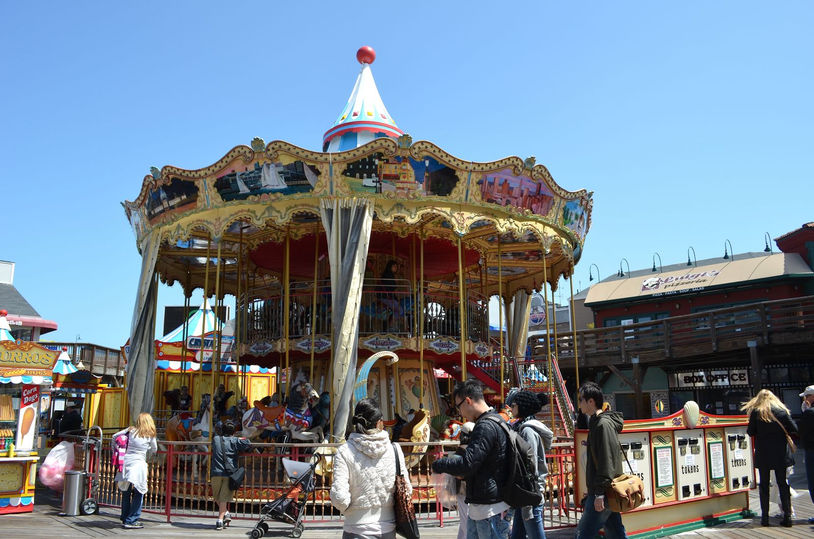 Rides at Pier 39 San Francisco