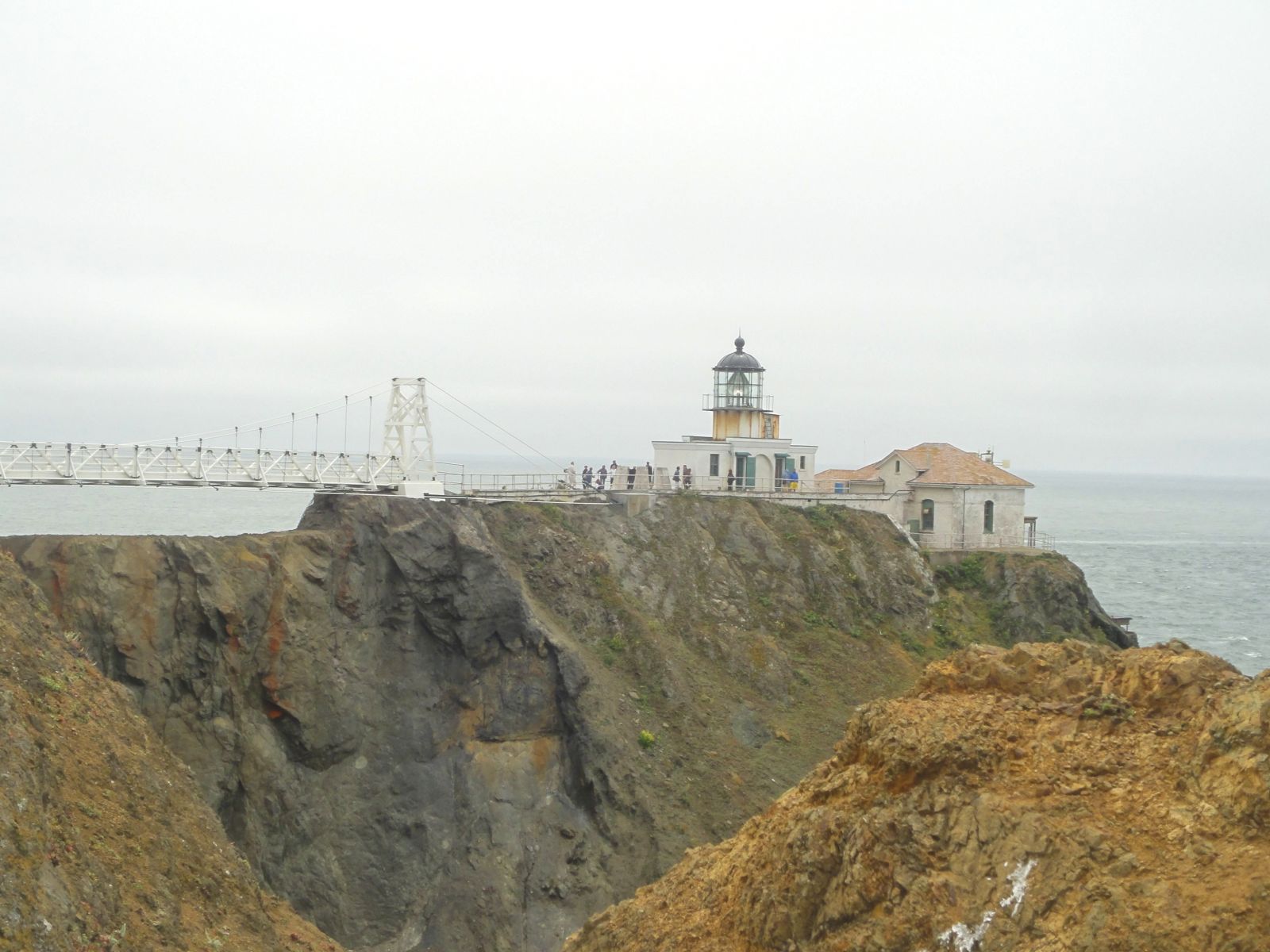 Point Bonita Lighthouse suspension bridge