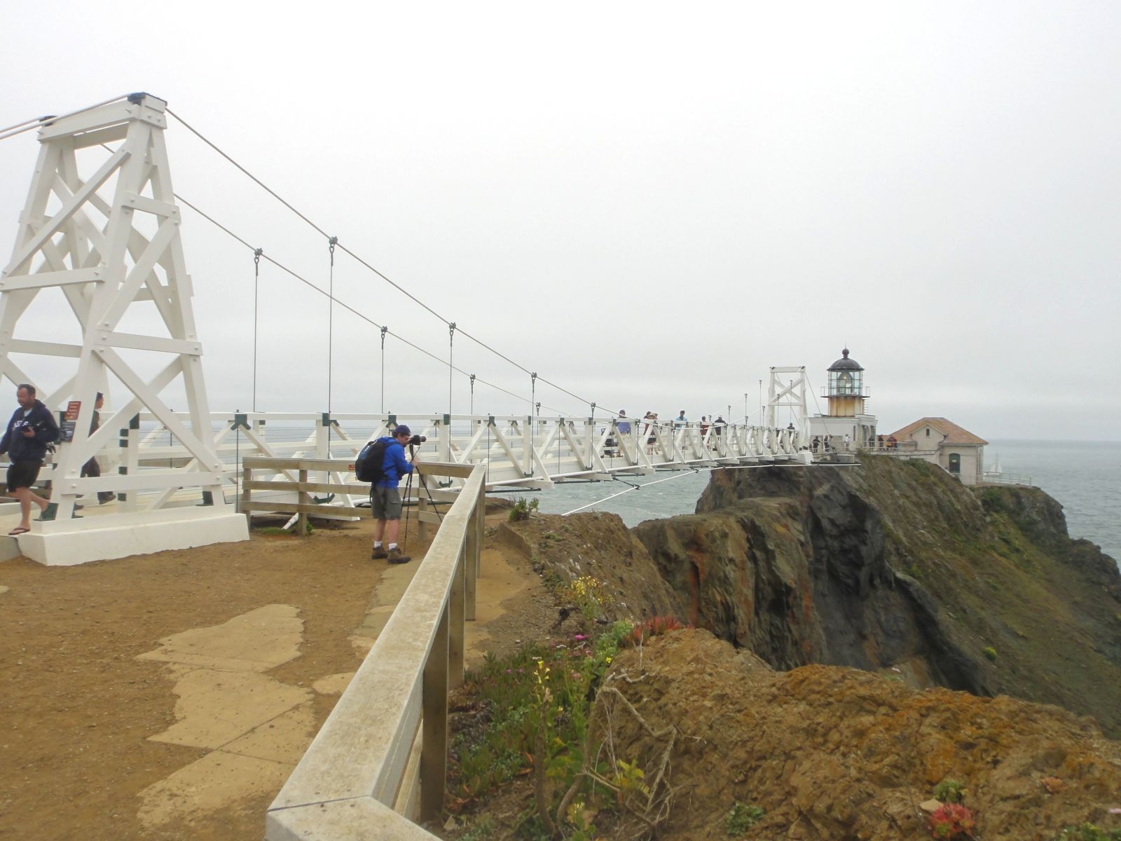 The lighthouse at Point Bonita.