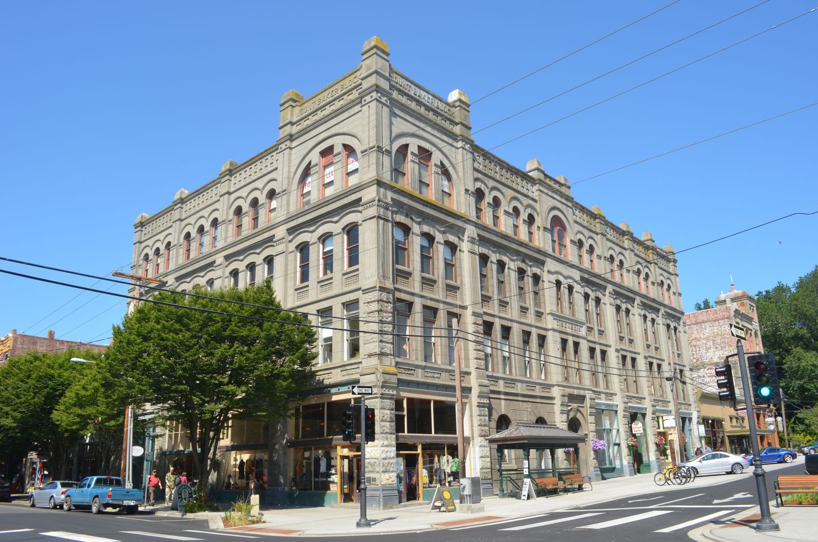 Mount Baker Block building in Port Townsend.