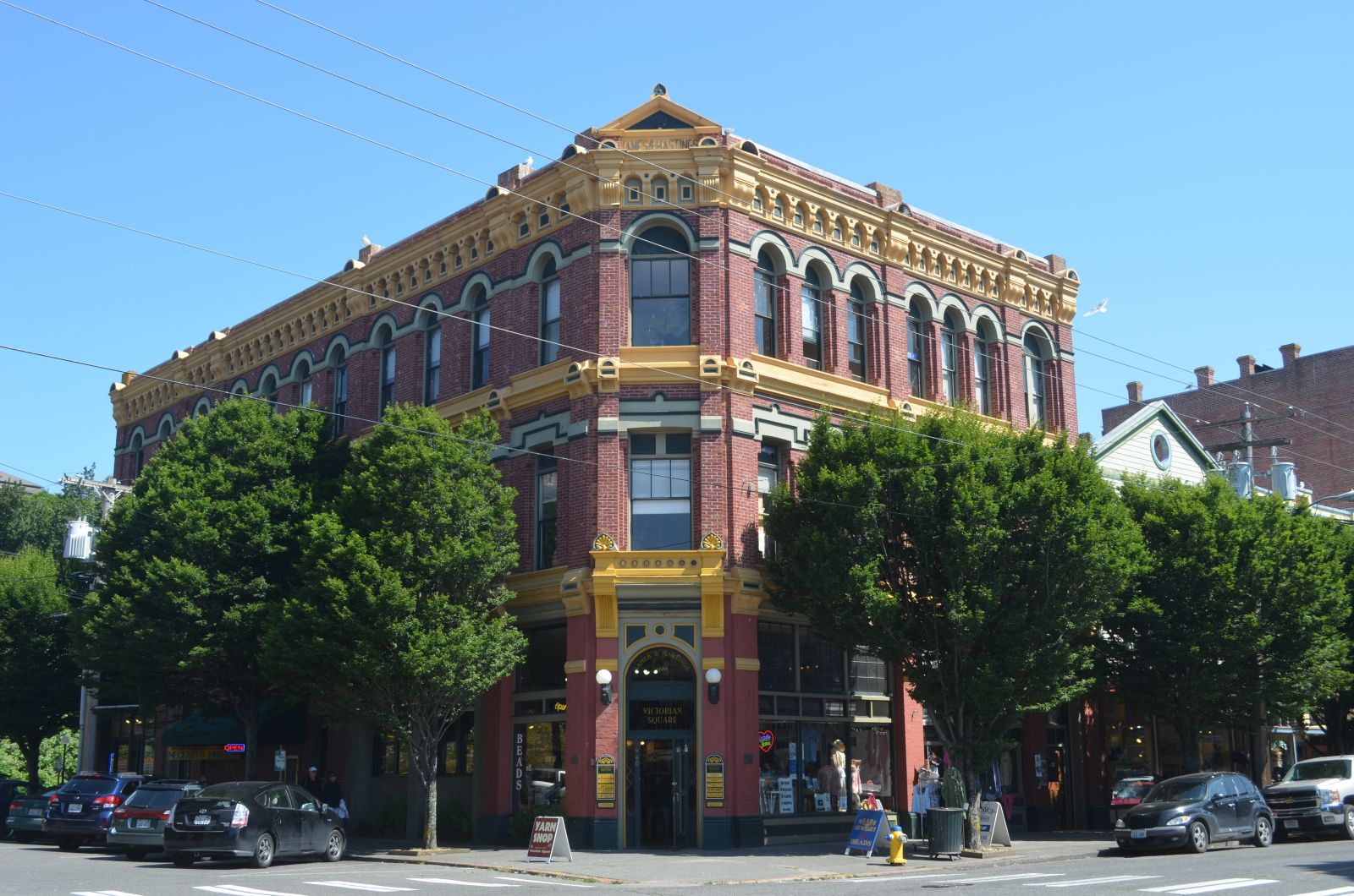 James and Hastings Building in Port Townsend.