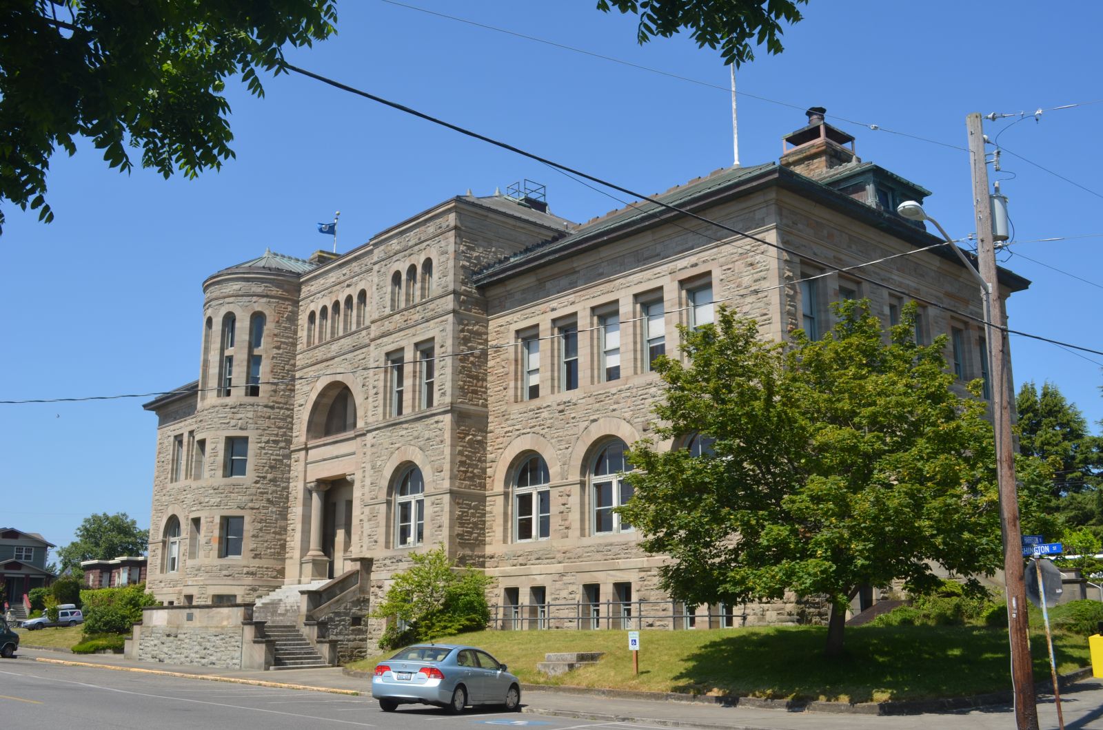 US Post Office and Customs House at Port Townsend.