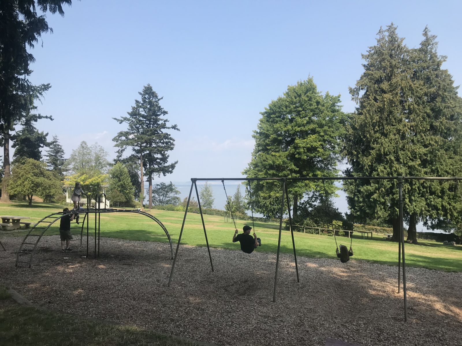 Chetzemoka Park at Port Townsend. Chetzemoka Park at Port Townsend.