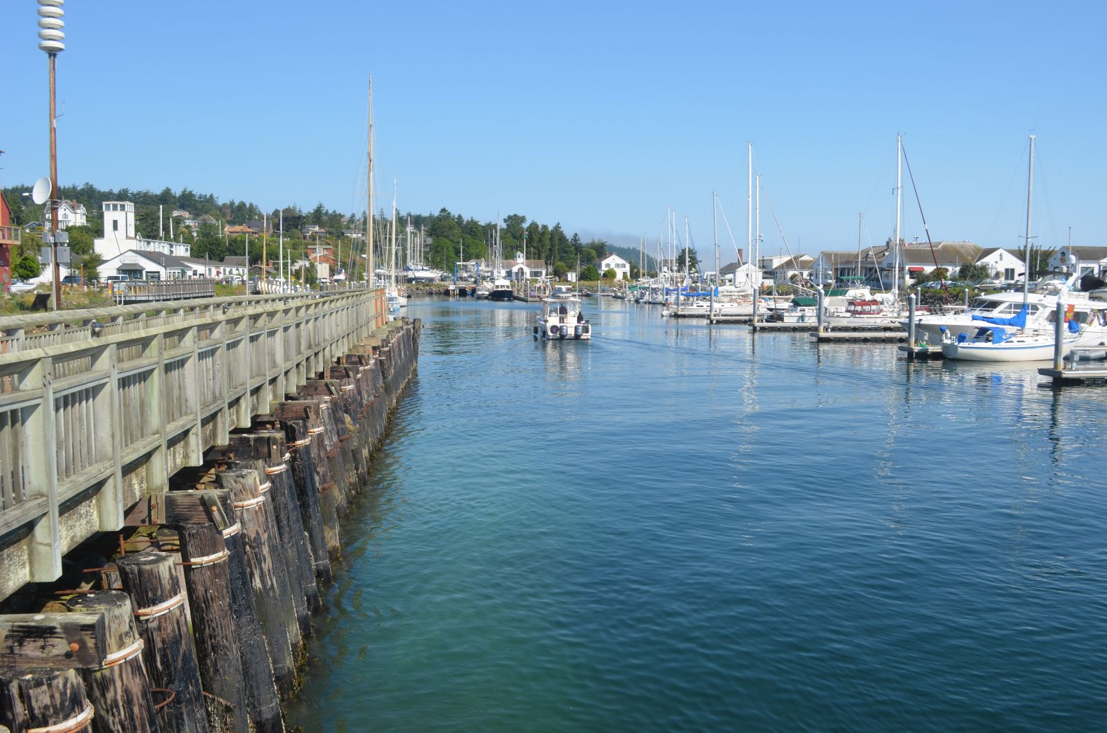 Marina at Port Townsend.