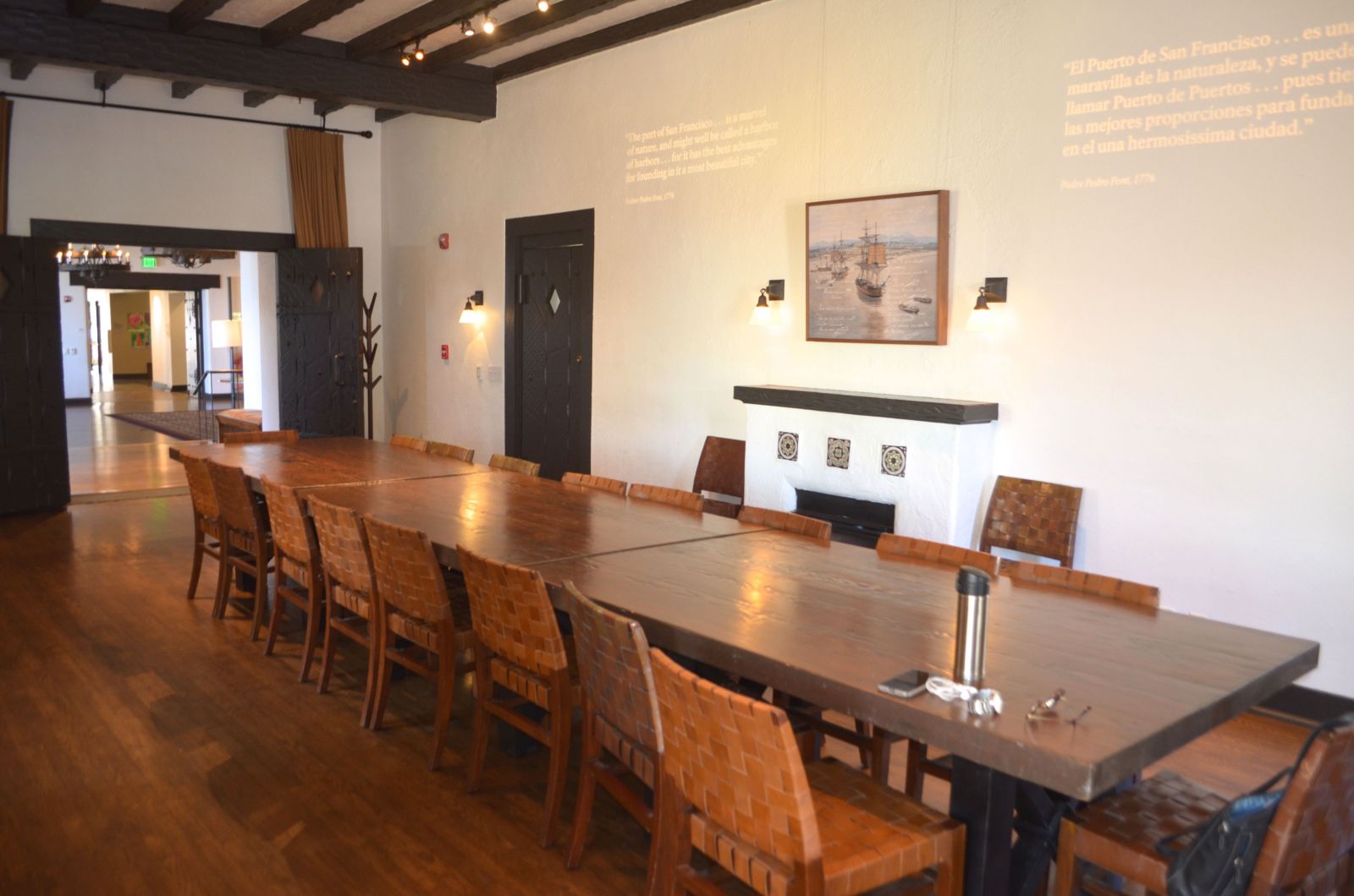 Anza Room at Presidio Officers Club Anza Room at Presidio Officers Club