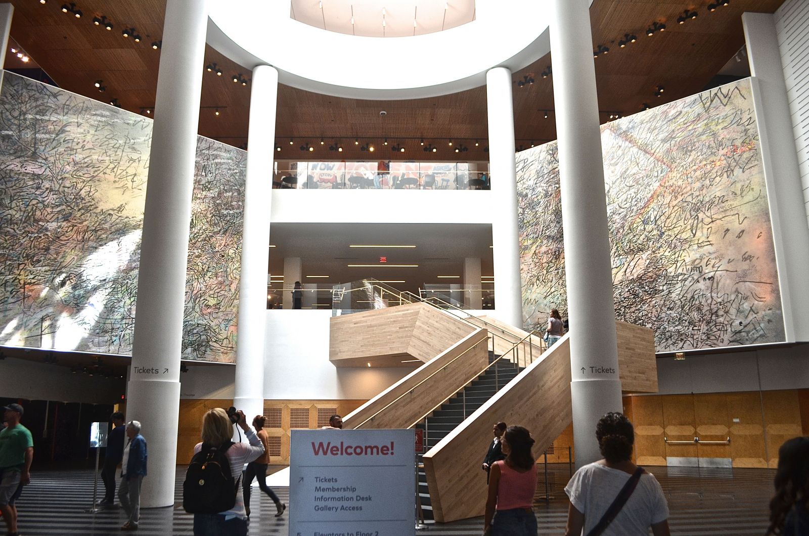 Lobby at SFMOMA Lobby at SFMOMA