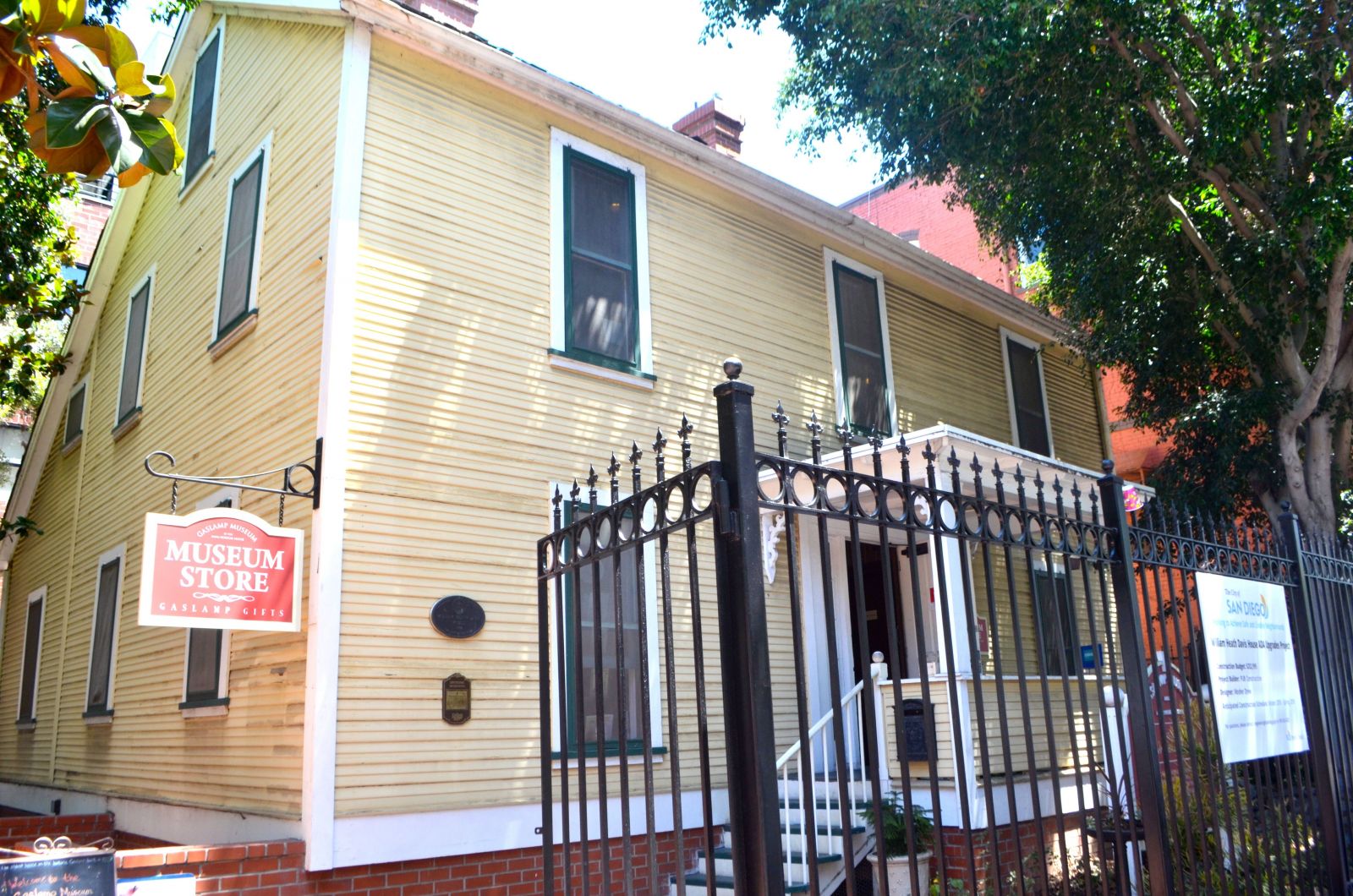 Gaslamp Museum at the davis-horton house