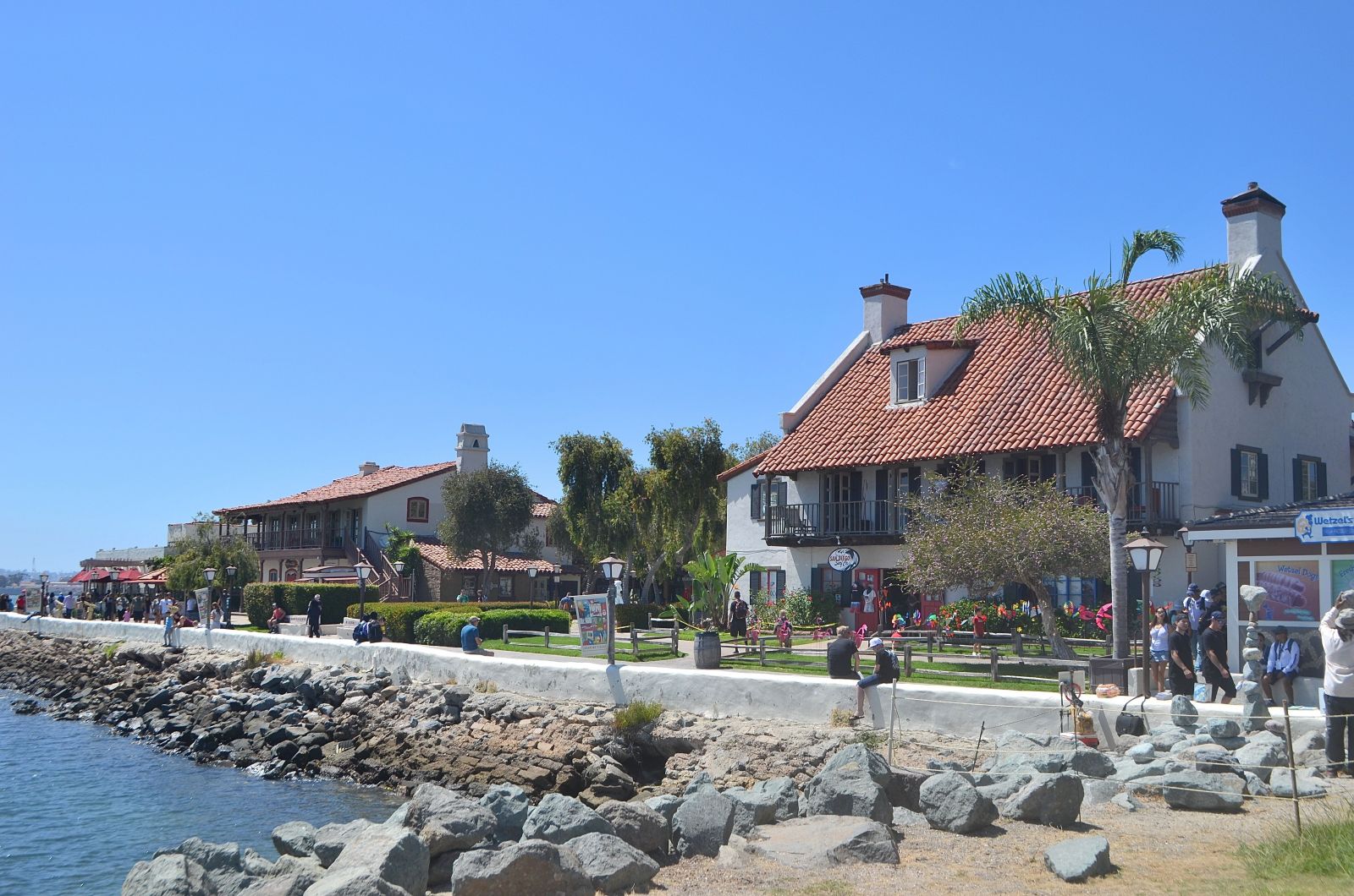 Seaport Village shopping & restaurants