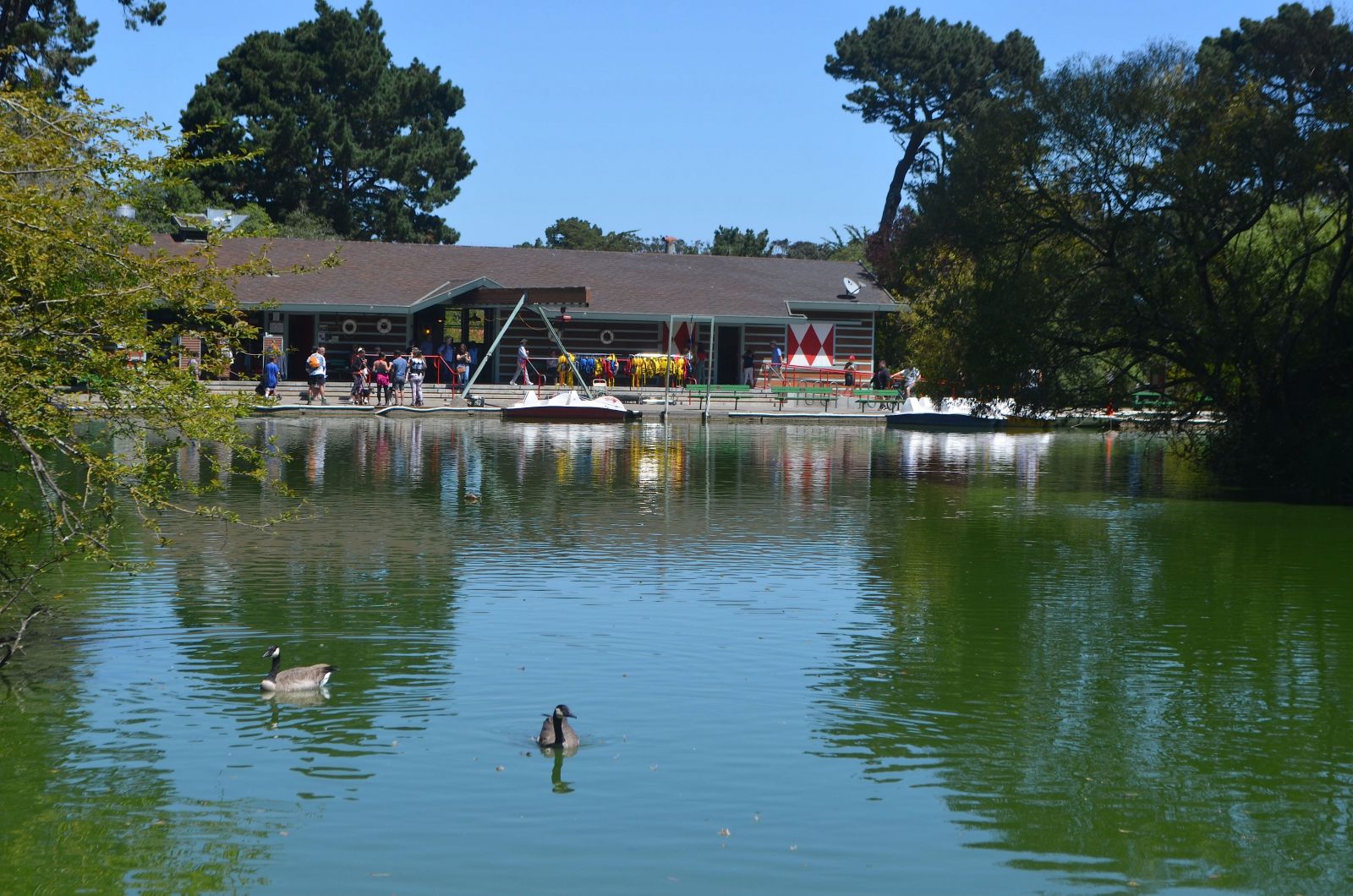 Stow Lake Boathouse