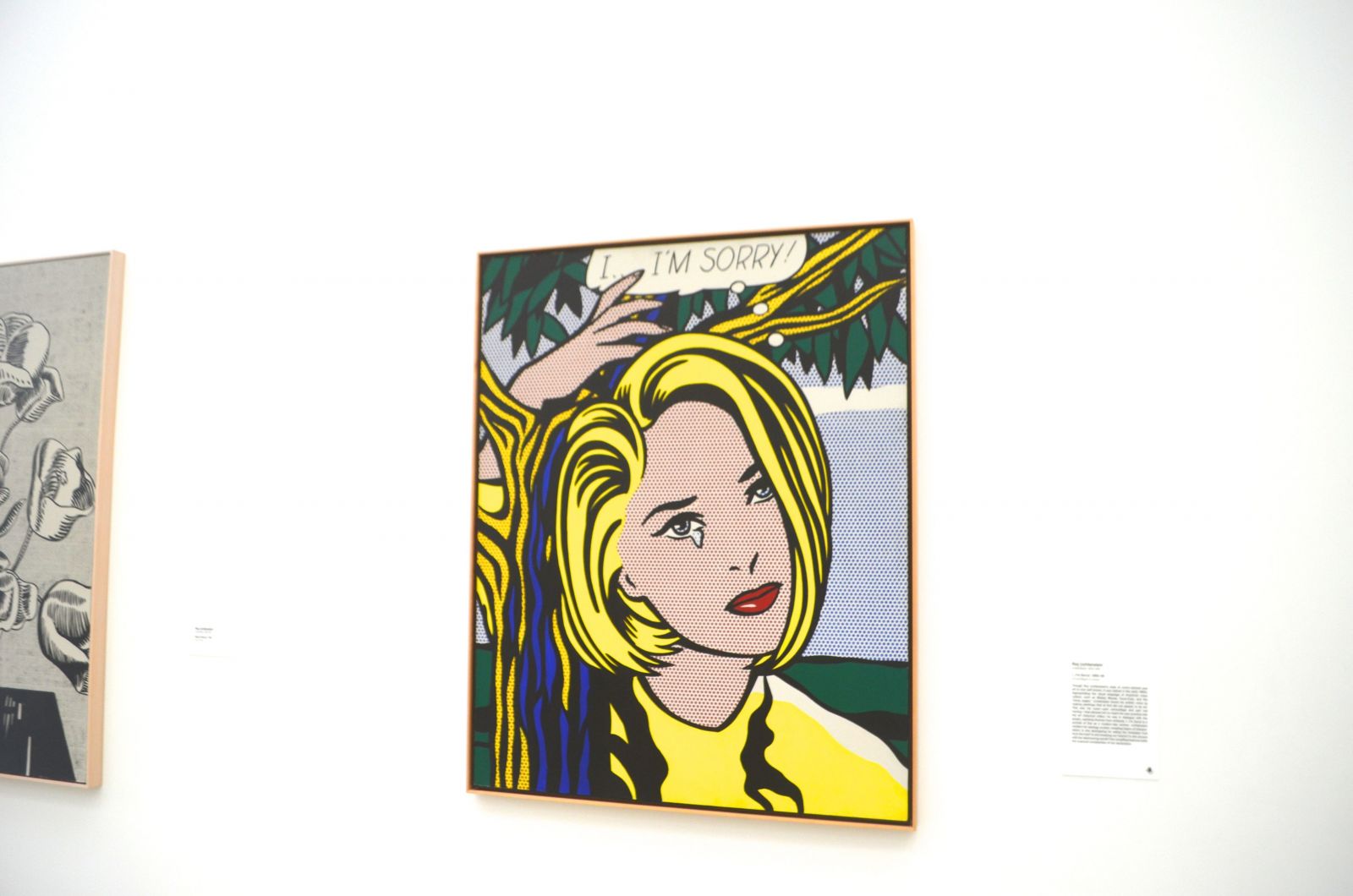 The Broad: Roy Lichtenstein painting.