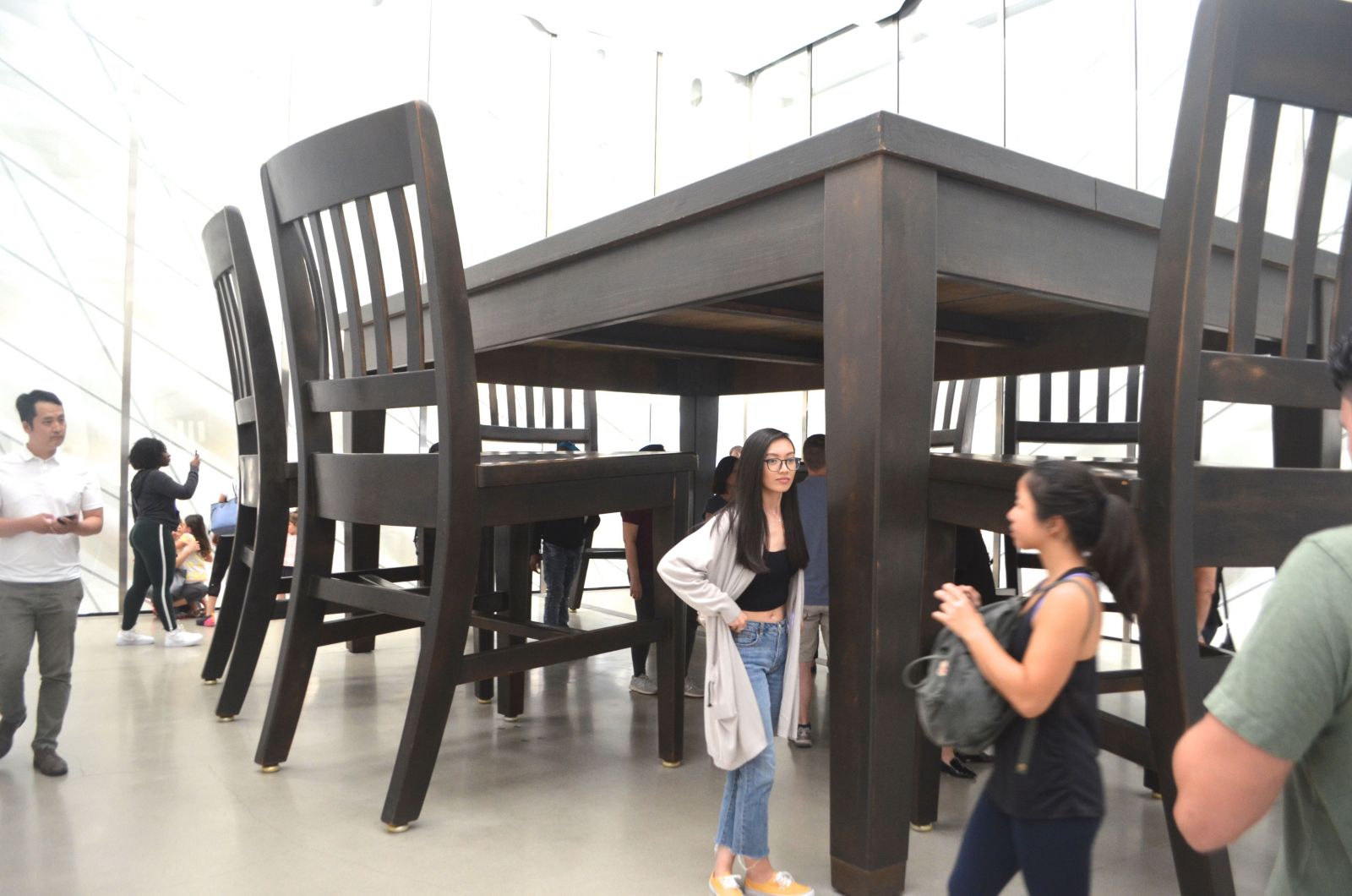 The Broad: Under the Table by Robert Therrien