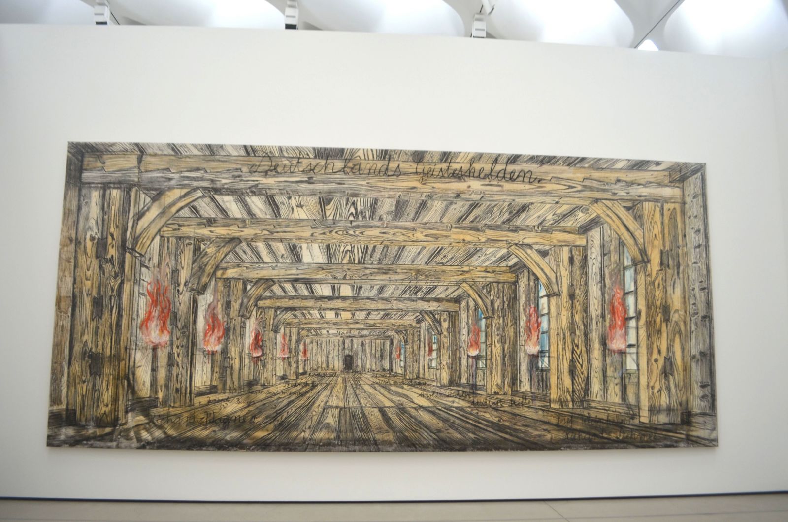 The Broad: Deutschlands Geisteshelden by Anselm Kiefer The Broad: Deutschlands Geisteshelden by Anselm Kiefer