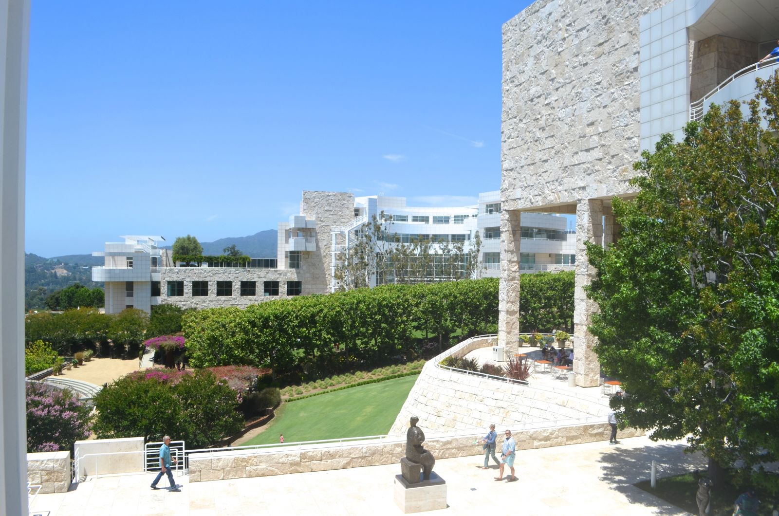 Getty Museum: Garden Terrace Cafe Getty Museum: Garden Terrace Cafe