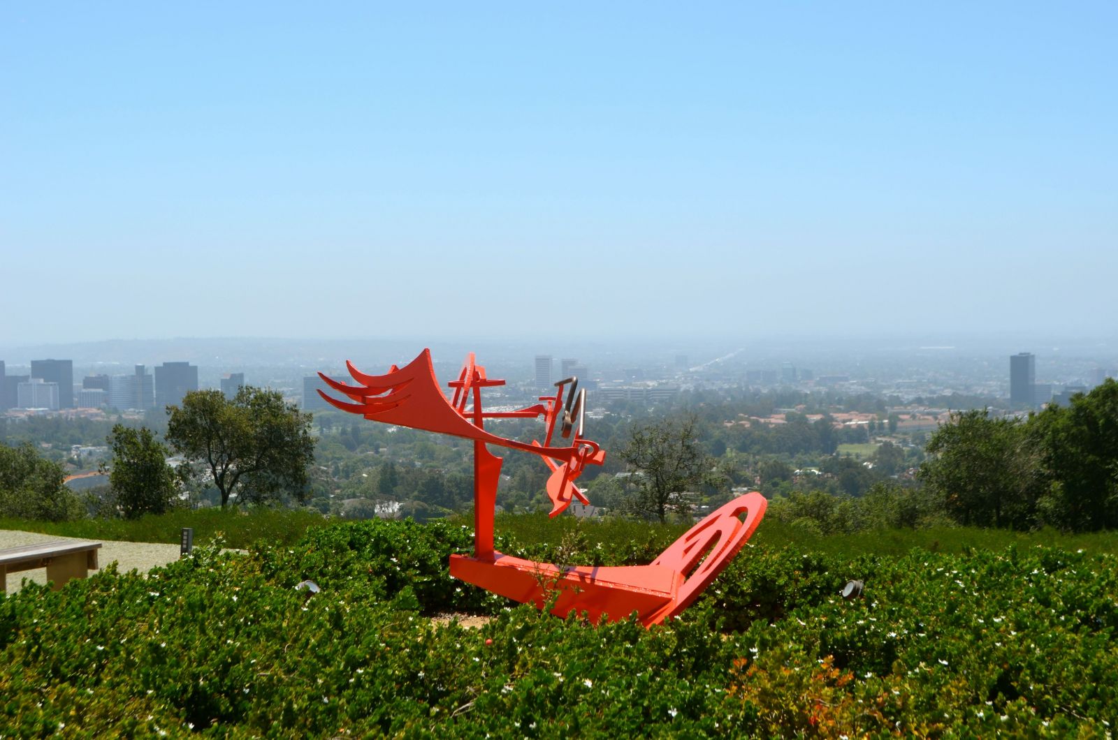 Getty Museum: outdoor sculpture