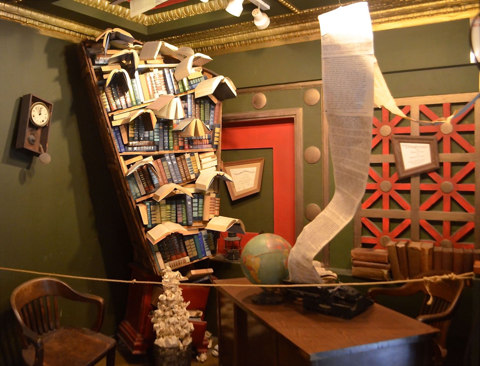 The Last Bookstore exhibits