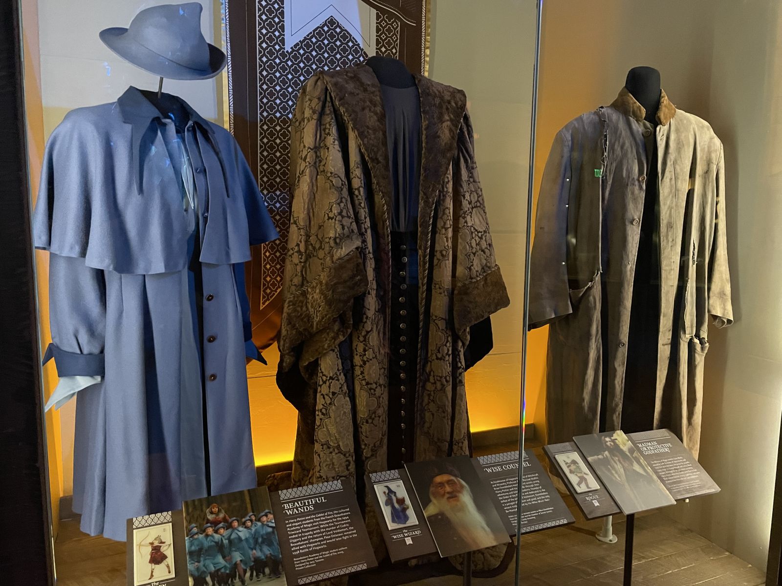 Harry Potter costumes at Seattle's Museum of Pop Culture.