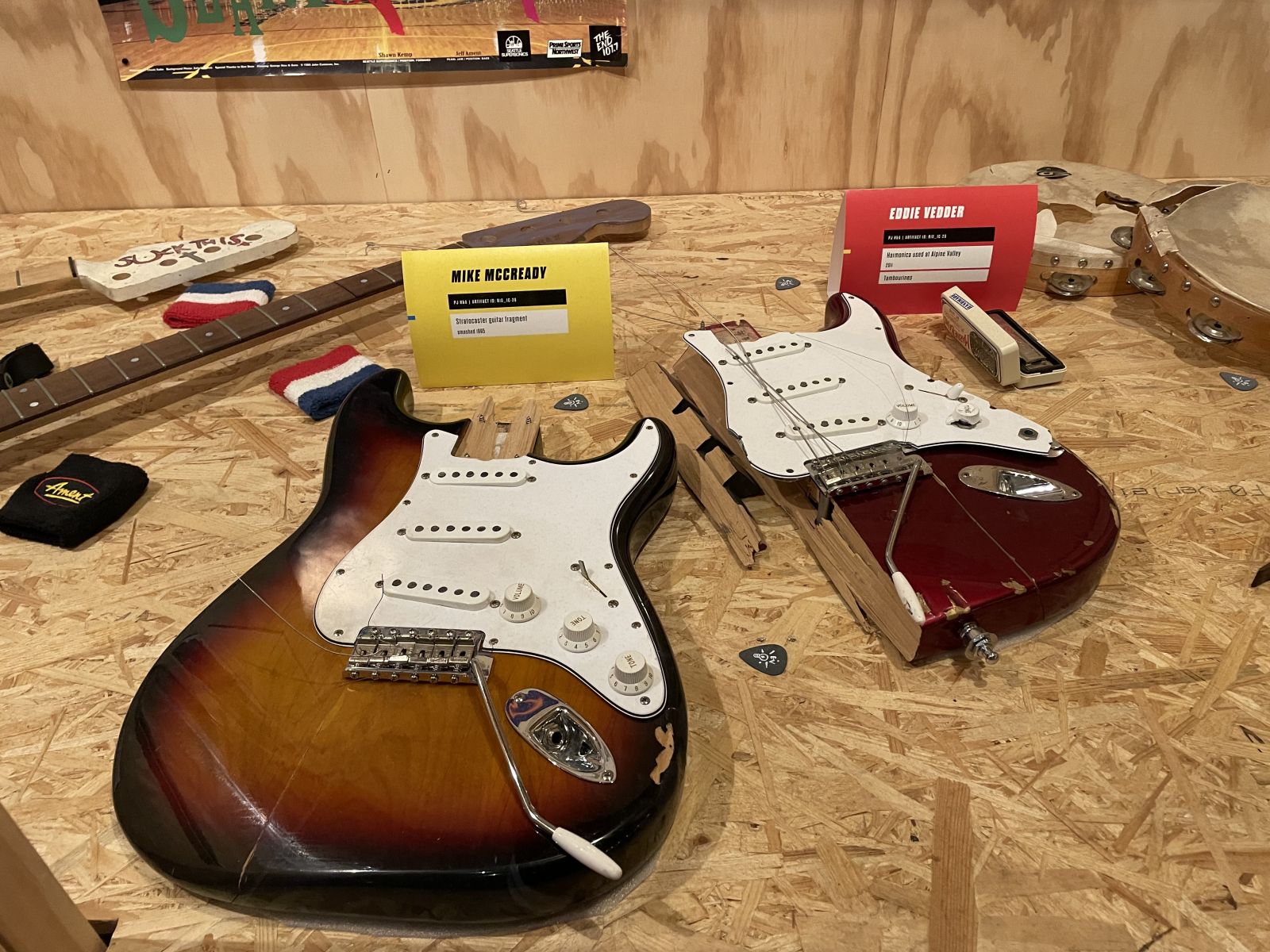 Mike McCready's guitar, Seattle Museum of Pop Culture.