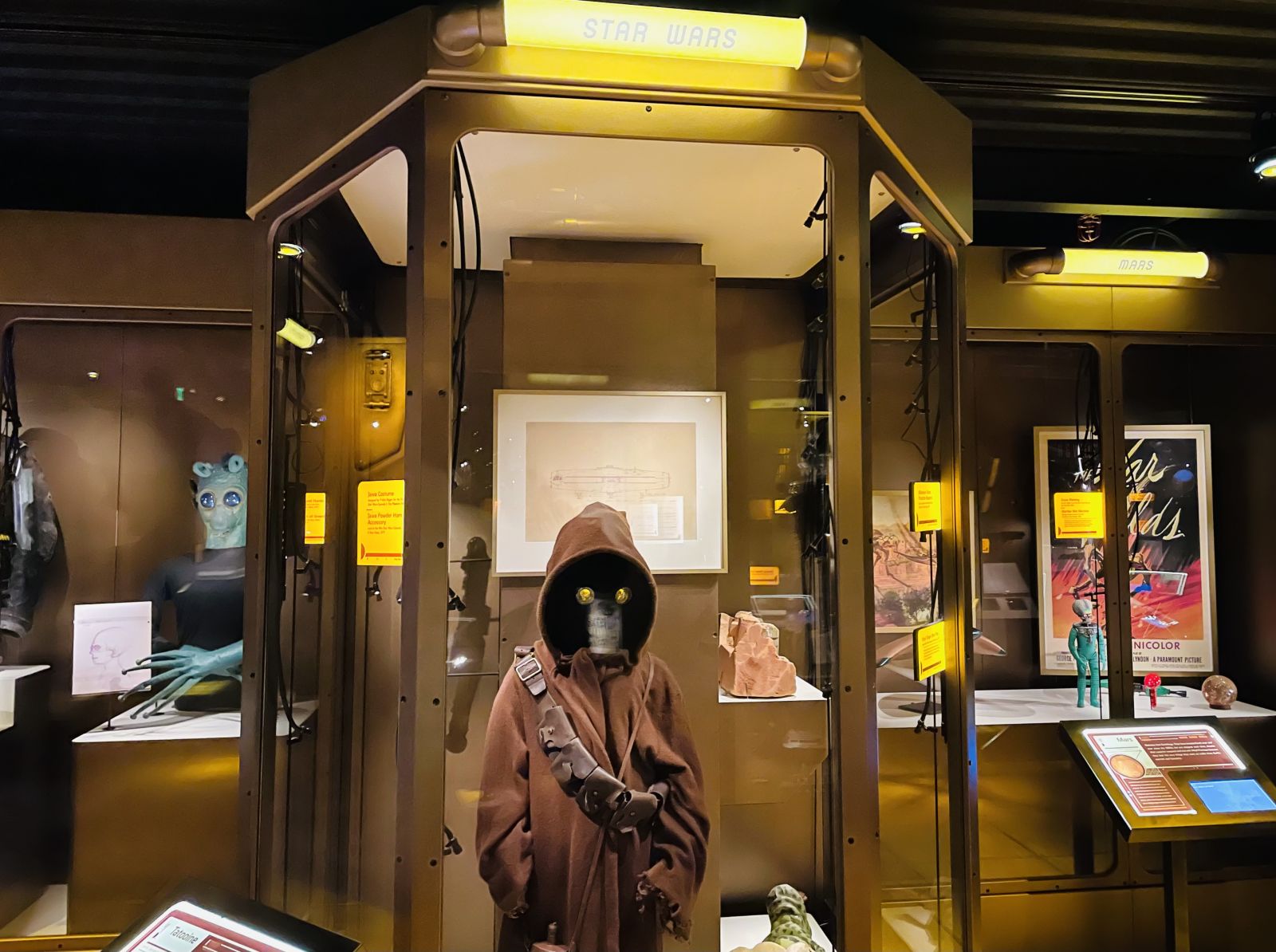 Jawa costume at Seattle's Museum of Pop Culture.