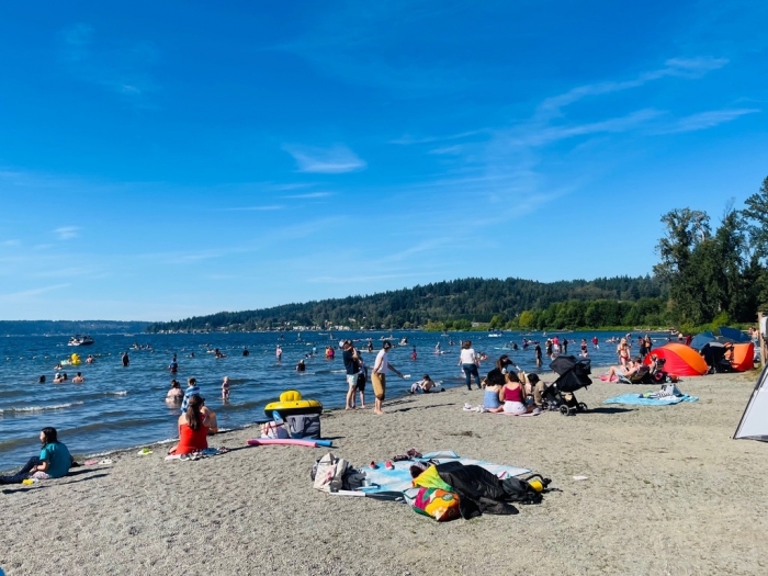 Sunset Beach Lake Sammamish